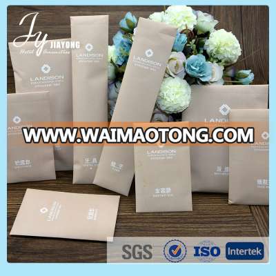 high quality simple 5 star hotel guest room supplies/hotel amenities set/hotel supplies