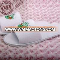 Eco-friendly beauty custom disposable hotel slippers