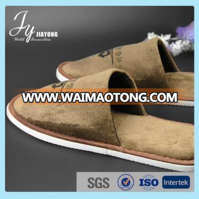 Cheap factory hotel supplies guangzhou spa slippers wholesale