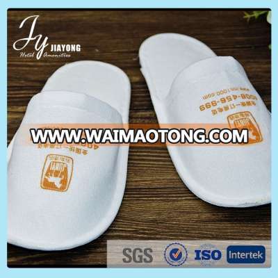 Cheap new pattern disposable hotel slippers wholesale for travel