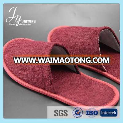 Non-Woven disposable hotel slipper customize embroidery slippers