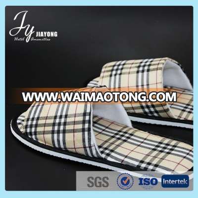 Cheap custom logo slippers hotel bathroom slippers for 3-5 star hotel