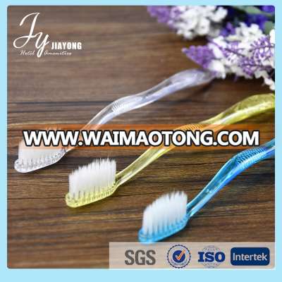 Guangzhou factory travel toothbrush hotel disposable bathroom toothbrush