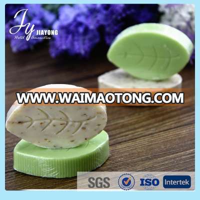 high quality leaf shaped disposable hotel soap