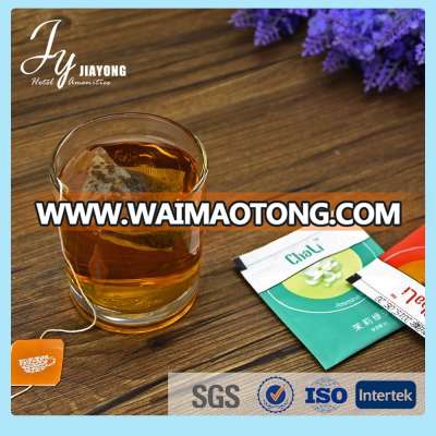 sweet green tea and black tea hotel tea bag