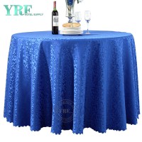 Rectangle and Round Printed Striped Dinner Table Cloths Hotel Supplies